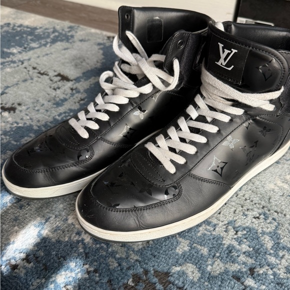 Louis Vuitton Other - Louis Vuitton Black and White Men's high top shoes.